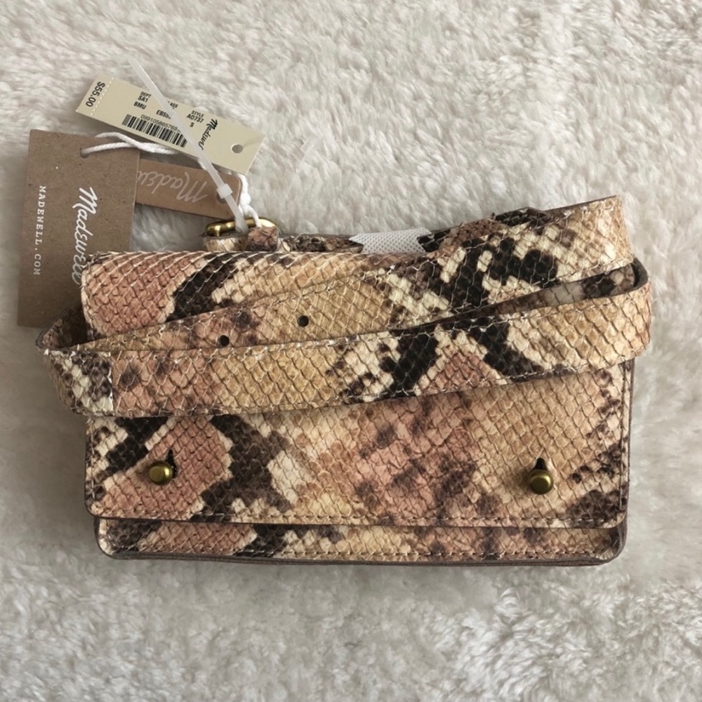 Animal Print Belt Bag